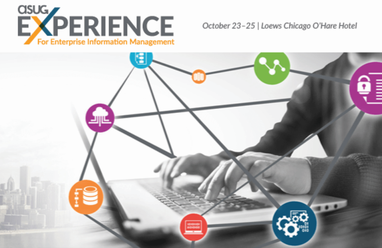 ASUG Experience for Enterprise Information Management October 23-25, 2018