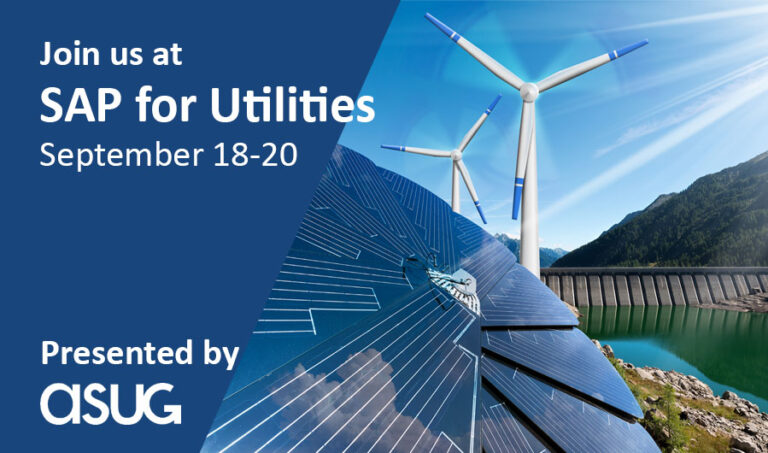 Join us at SAP for Utilities in San Diego