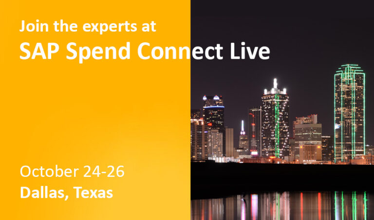 Join the Experts at SAP Spend Connect Live