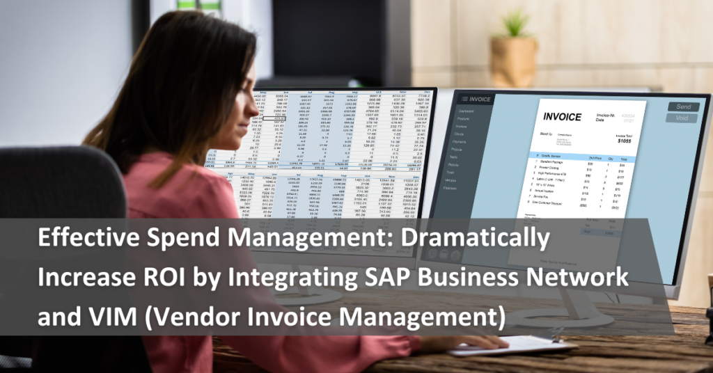 Effective Spend Management VIM and SAP Business Network