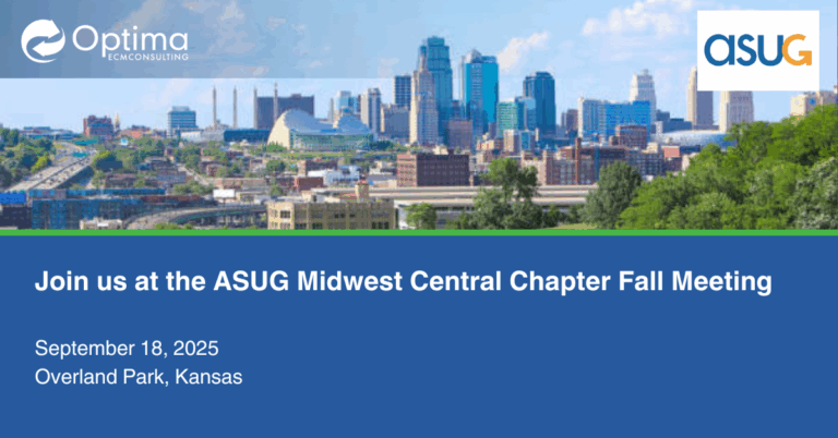 ASUG Midwest Central Chapter Fall Meeting & Social